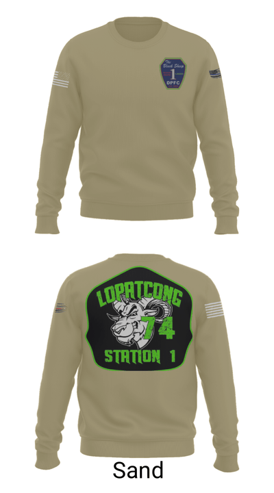 Delaware Park Chemical Engine Co. #1 31356015 Crew Neck Sweatshirt - 12