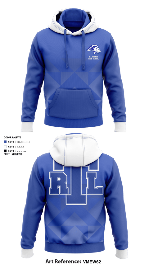 Hoodie, R L Turner High School Baseball, Baseball, Teamtime, Team time, sublimation, custom sports apparel, team uniforms, spirit wear, spiritwear, sports uniforms, custom shirts, team store, custom team store, fundraiser sports, apparel fundraiser