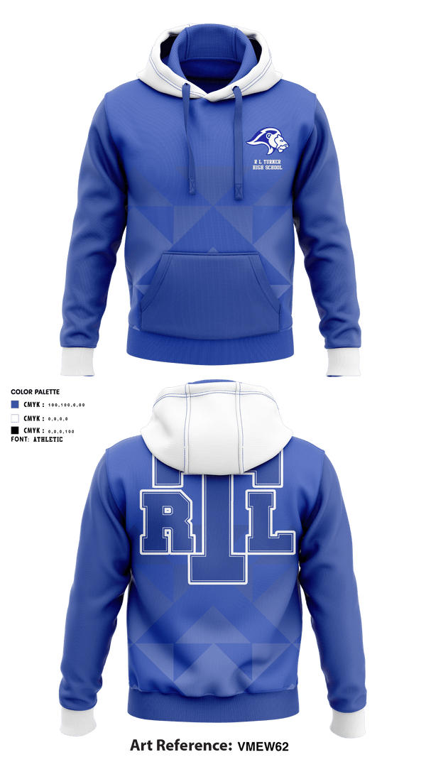 Hoodie, R L Turner High School Baseball, Baseball, Teamtime, Team time, sublimation, custom sports apparel, team uniforms, spirit wear, spiritwear, sports uniforms, custom shirts, team store, custom team store, fundraiser sports, apparel fundraiser
