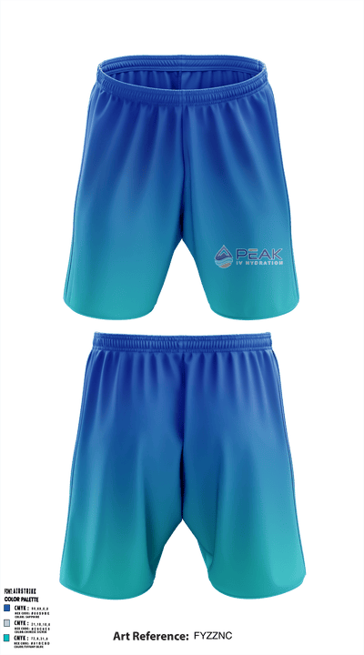 Peak IV Hydration 26278265 Athletic Shorts With Pockets - 1