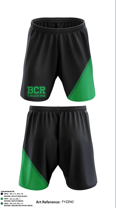 BCR TRUCKING 42106944 Athletic Shorts With Pockets - 1