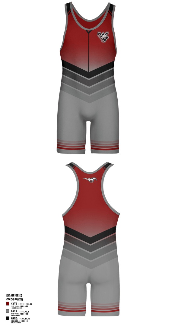Wrestling Singlet, West Valley High School Wrestling, Wrestling, Teamtime, Team time, sublimation, custom sports apparel, team uniforms, spirit wear, spiritwear, sports uniforms, custom shirts, team store, custom team store, fundraiser sports, apparel fundraiser
