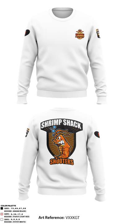 Shrimp Shack Shooters 38335157 Crew Neck Sweatshirt - 3