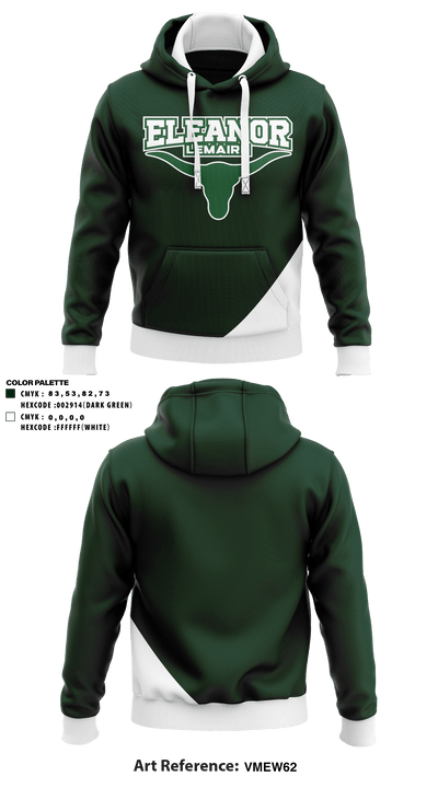 Eleanor Lemaire Junior High School 40593565 Hoodie - 1