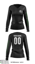 Howell Cheney Technical High School Softball 84997147 Women's Long Sleeve V-neck Shirt - 7