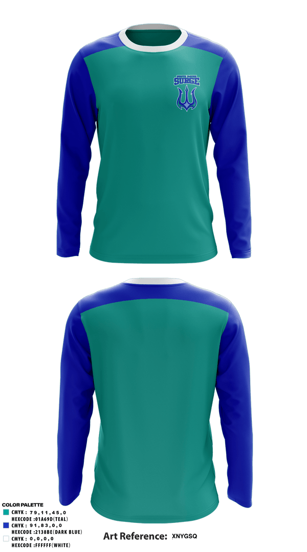 Long Sleeve Performance Shirt, South Haven Surge, Baseball, Teamtime, Team time, sublimation, custom sports apparel, team uniforms, spirit wear, spiritwear, sports uniforms, custom shirts, team store, custom team store, fundraiser sports, apparel fundraiser