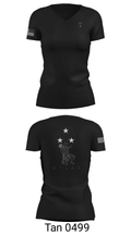 Bastard PLT 55747802 Women's Short Sleeve V-neck Shirt - 23