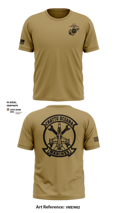 Oceana Marines 61589577 Short Sleeve Performance Shirt - 8