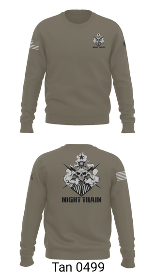 Crew Neck Sweatshirt, , Army, Teamtime, Team time, sublimation, custom sports apparel, team uniforms, spirit wear, spiritwear, sports uniforms, custom shirts, team store, custom team store, fundraiser sports, apparel fundraiser
