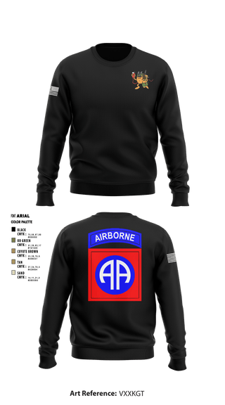 Crew Neck Sweatshirt, , Army, Teamtime, Team time, sublimation, custom sports apparel, team uniforms, spirit wear, spiritwear, sports uniforms, custom shirts, team store, custom team store, fundraiser sports, apparel fundraiser