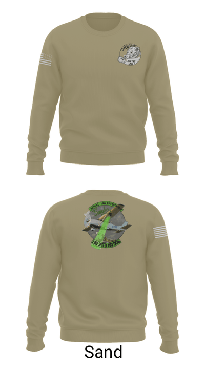 Washington State Patrol Aviation 88282662 Crew Neck Sweatshirt - 12