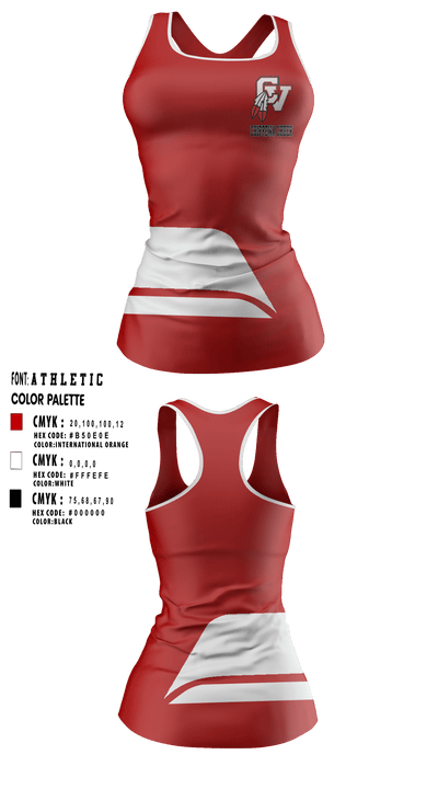 Chippewa Valley High School Cheer 82434934 Tank Top - 1