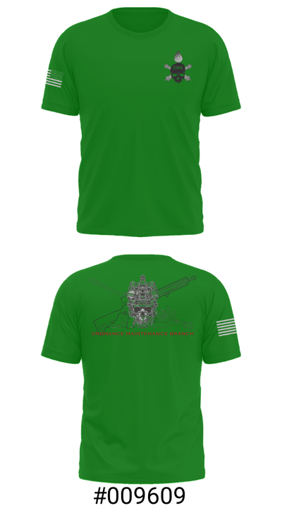 Ordnance Maintenance Branch 26240999 Short Sleeve Performance Shirt - 6
