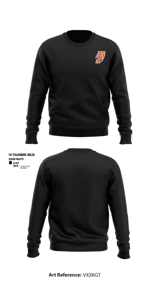 Crew Neck Sweatshirt, Floyd Henson Junior High School, Spirit Store, Teamtime, Team time, sublimation, custom sports apparel, team uniforms, spirit wear, spiritwear, sports uniforms, custom shirts, team store, custom team store, fundraiser sports, apparel fundraiser