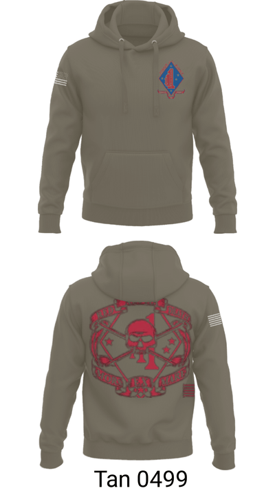 1/1 Alpha Company "Red Death" 93413516 Hoodie - 47