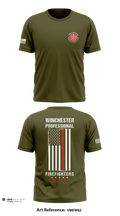 Winchester Fire Department 95741675 Short Sleeve Performance Shirt - 6