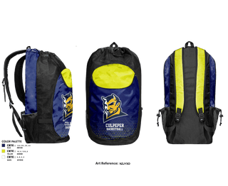 Gear Bag, Culpeper County High School Basketball, Men's Basketball, Teamtime, Team time, sublimation, custom sports apparel, team uniforms, spirit wear, spiritwear, sports uniforms, custom shirts, team store, custom team store, fundraiser sports, apparel fundraiser