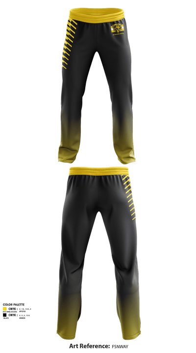 Leroy High School Basketball 87900439 Sweatpants - 1