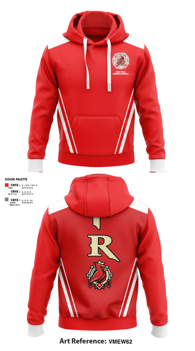 Front Royal Cardinals Baseball 91934086 Hoodie - 2