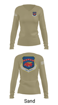 188th wing air national guard 12455702 Women's Long Sleeve V-neck Shirt - 41