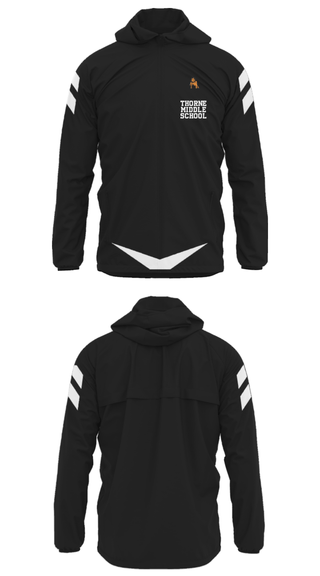 Windbreaker, Thorne Middle School, Spirit Store, Teamtime, Team time, sublimation, custom sports apparel, team uniforms, spirit wear, spiritwear, sports uniforms, custom shirts, team store, custom team store, fundraiser sports, apparel fundraiser