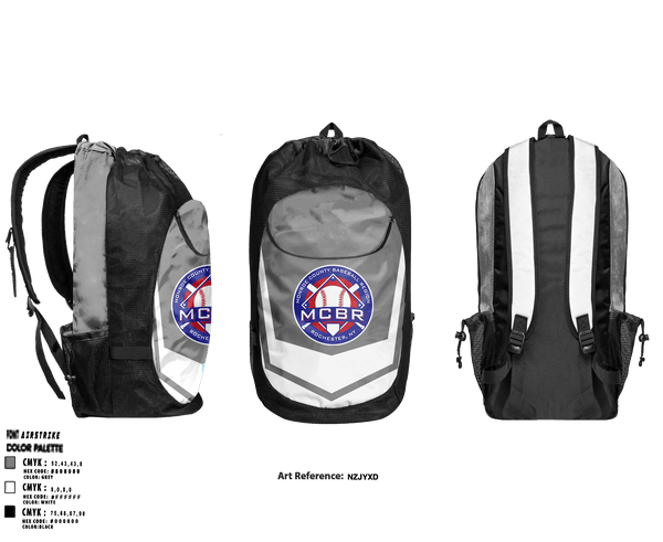 Gear Bag, Monroe County Baseball Region, Baseball, Teamtime, Team time, sublimation, custom sports apparel, team uniforms, spirit wear, spiritwear, sports uniforms, custom shirts, team store, custom team store, fundraiser sports, apparel fundraiser