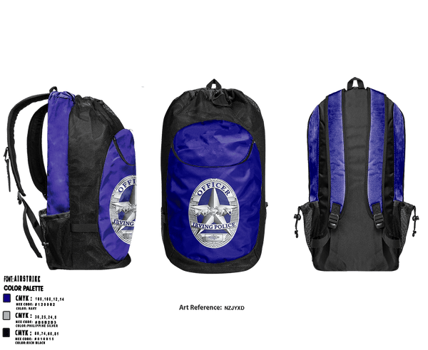 Gear Bag, , Police, Teamtime, Team time, sublimation, custom sports apparel, team uniforms, spirit wear, spiritwear, sports uniforms, custom shirts, team store, custom team store, fundraiser sports, apparel fundraiser