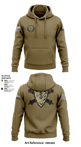 Hoodie, 3133FABJ, Army, Teamtime, Team time, sublimation, custom sports apparel, team uniforms, spirit wear, spiritwear, sports uniforms, custom shirts, team store, custom team store, fundraiser sports, apparel fundraiser