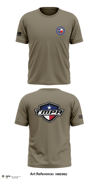 Texas Municipal Police Association 6518461 Short Sleeve Performance Shirt - 3