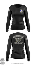 13th Air Support Operations Squadron 89640163 Women's Long Sleeve V-neck Shirt - 1