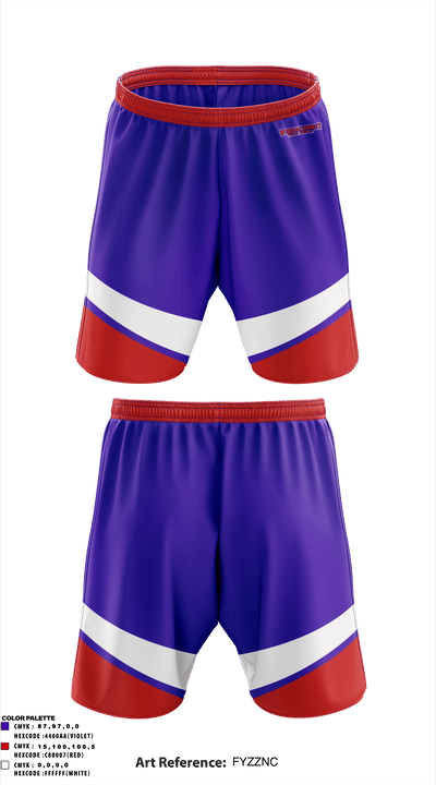 Winnacunnet High School Field Hockey 35507087 Athletic Shorts With Pockets - 1