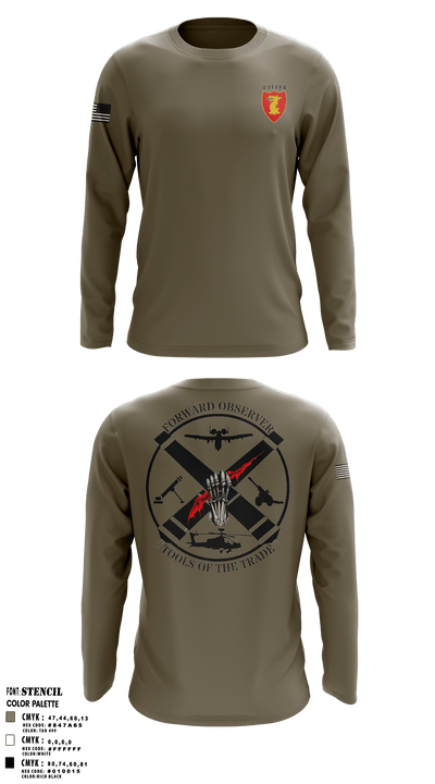 2-114 FA 35913271 Long Sleeve Performance Shirt - 4