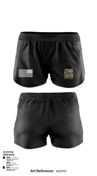 Women's Shorts, American Gamer, Army, Teamtime, Team time, sublimation, custom sports apparel, team uniforms, spirit wear, spiritwear, sports uniforms, custom shirts, team store, custom team store, fundraiser sports, apparel fundraiser