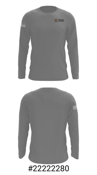 Long Sleeve Performance Shirt, Kepley Middle School Cross Country, Cross Country, Teamtime, Team time, sublimation, custom sports apparel, team uniforms, spirit wear, spiritwear, sports uniforms, custom shirts, team store, custom team store, fundraiser sports, apparel fundraiser