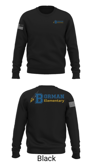 Crew Neck Sweatshirt, Frank Borman School, Spirit Store, Teamtime, Team time, sublimation, custom sports apparel, team uniforms, spirit wear, spiritwear, sports uniforms, custom shirts, team store, custom team store, fundraiser sports, apparel fundraiser