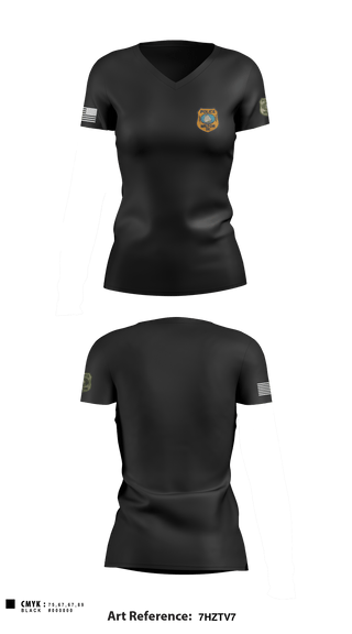 Women's Short Sleeve Vneck Shirt, , Police, Teamtime, Team time, sublimation, custom sports apparel, team uniforms, spirit wear, spiritwear, sports uniforms, custom shirts, team store, custom team store, fundraiser sports, apparel fundraiser