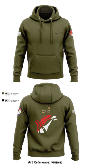 Hoodie, 2-6 Cav Alpha troop Renegades, Army, Teamtime, Team time, sublimation, custom sports apparel, team uniforms, spirit wear, spiritwear, sports uniforms, custom shirts, team store, custom team store, fundraiser sports, apparel fundraiser