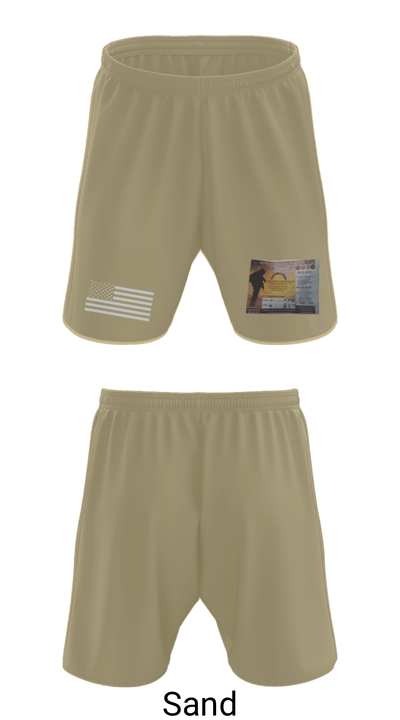 1/504 pro 82nd abn 87302343 Athletic Shorts With Pockets - 45