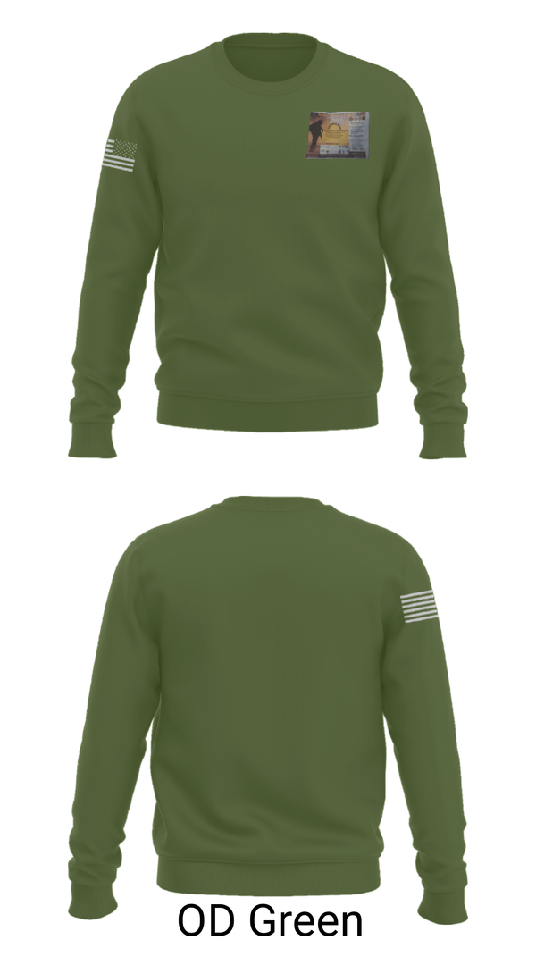 Crew Neck Sweatshirt, , Army, Teamtime, Team time, sublimation, custom sports apparel, team uniforms, spirit wear, spiritwear, sports uniforms, custom shirts, team store, custom team store, fundraiser sports, apparel fundraiser