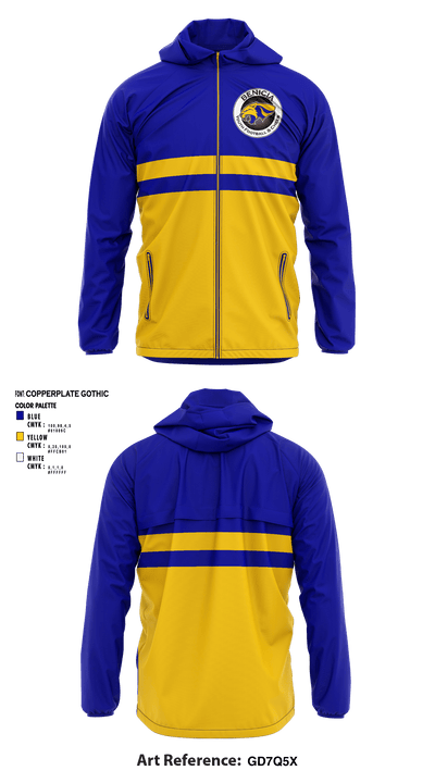 Benicia High School Cheer 6851556 Windbreaker - 1