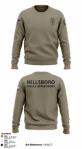 Hillsboro Police Department 31441057 Crew Neck Sweatshirt - 1 (1)