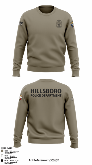 Crew Neck Sweatshirt, , Police, Teamtime, Team time, sublimation, custom sports apparel, team uniforms, spirit wear, spiritwear, sports uniforms, custom shirts, team store, custom team store, fundraiser sports, apparel fundraiser