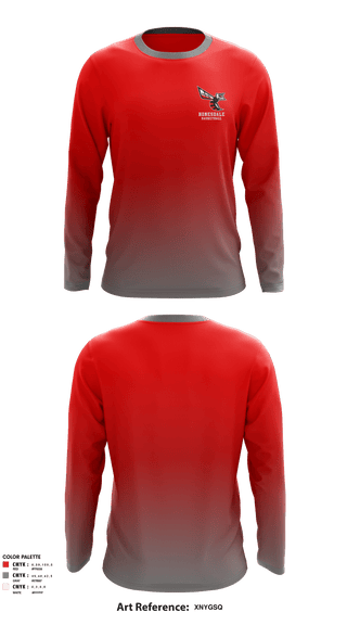 Long Sleeve Performance Shirt, Honesdale High School Basketball, Men's Basketball, Teamtime, Team time, sublimation, custom sports apparel, team uniforms, spirit wear, spiritwear, sports uniforms, custom shirts, team store, custom team store, fundraiser sports, apparel fundraiser