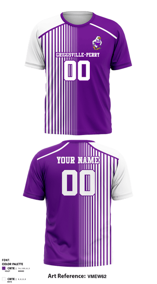 Short Sleeve Performance Shirt, Griggsville-Perry Middle School Volleyball, Men's Volleyball, Teamtime, Team time, sublimation, custom sports apparel, team uniforms, spirit wear, spiritwear, sports uniforms, custom shirts, team store, custom team store, fundraiser sports, apparel fundraiser