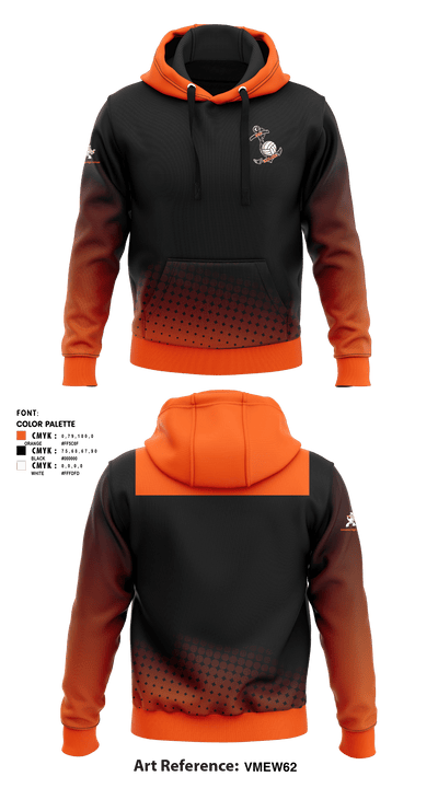 Sarasota High Volleyball 12288479 Hoodie - 1