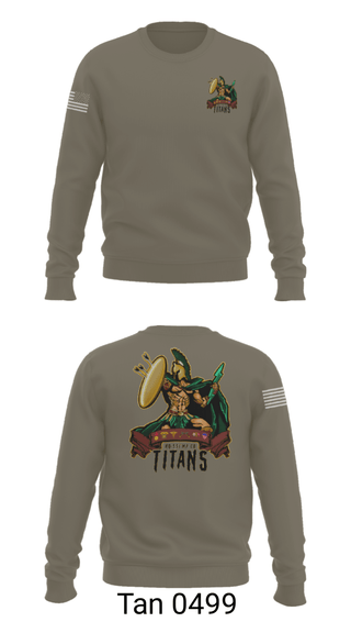 Crew Neck Sweatshirt, , Army, Teamtime, Team time, sublimation, custom sports apparel, team uniforms, spirit wear, spiritwear, sports uniforms, custom shirts, team store, custom team store, fundraiser sports, apparel fundraiser