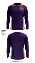 Bay City Central High School Soccer 52212503 Long Sleeve Performance Shirt - 1