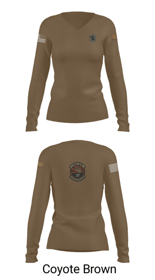 Women's Long Sleeve Vneck Shirt, , Air Force, Teamtime, Team time, sublimation, custom sports apparel, team uniforms, spirit wear, spiritwear, sports uniforms, custom shirts, team store, custom team store, fundraiser sports, apparel fundraiser