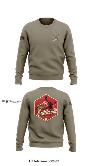 Crew Neck Sweatshirt, , Army, Teamtime, Team time, sublimation, custom sports apparel, team uniforms, spirit wear, spiritwear, sports uniforms, custom shirts, team store, custom team store, fundraiser sports, apparel fundraiser