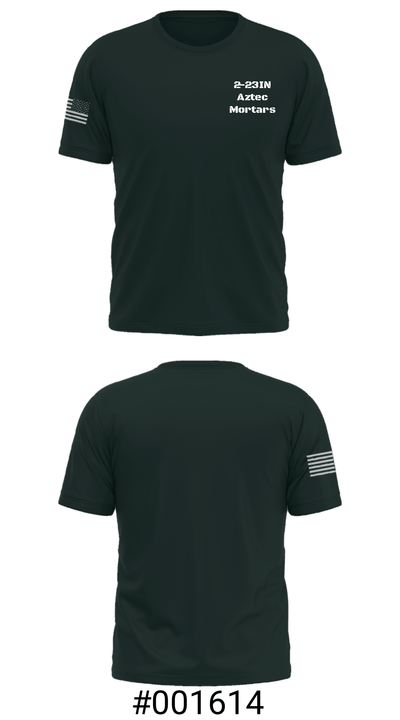 2-23IN Aztec Mortars 83333987 Short Sleeve Performance Shirt - 30